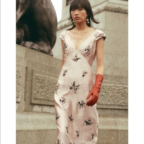 Erdem couture silk dress NWT (New with Tags) size 4 - Picture 2 of 16